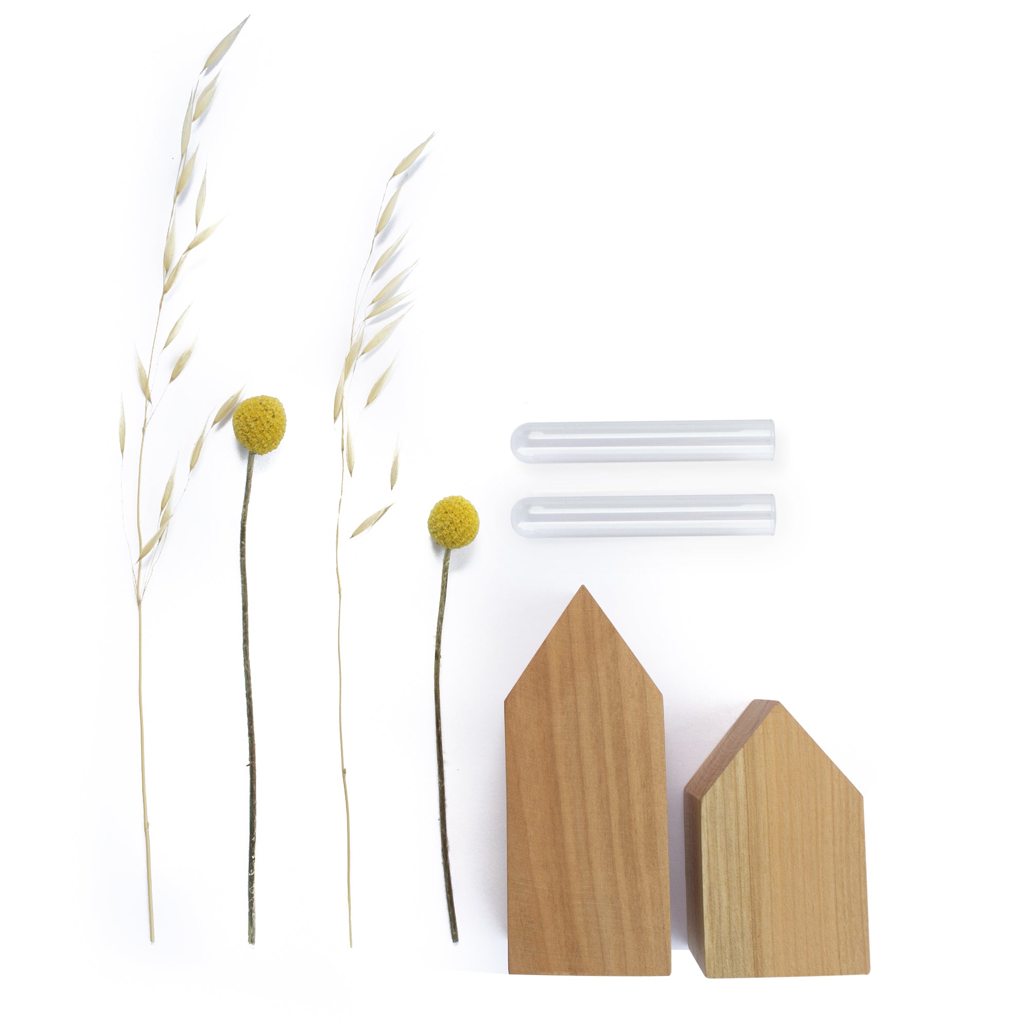 Casitas en flor